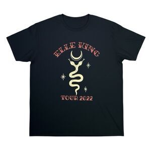 Elle King T-Shirt Unisex 2XL Drunk Tour 2022 Graphic Band Tee Snake Country NEW